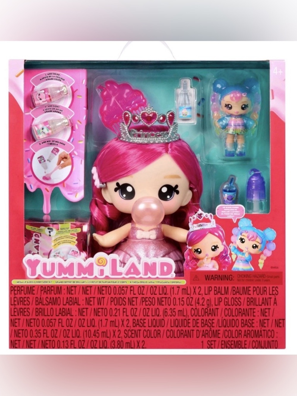 Cute 🥰 Yummiland Mega Lip Gloss & Body Scent Kit - Bianca Bubblegum